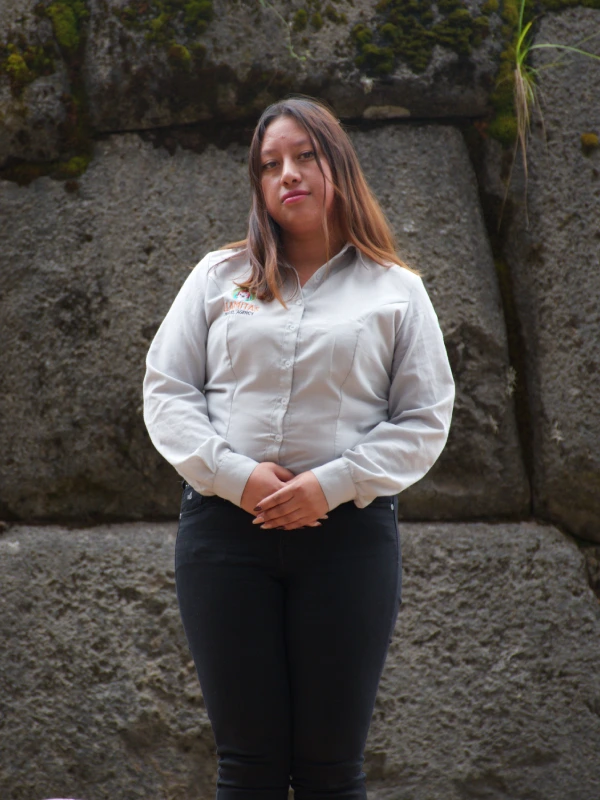 Retrato de Luz Olave, Ejecutiva de Reservas