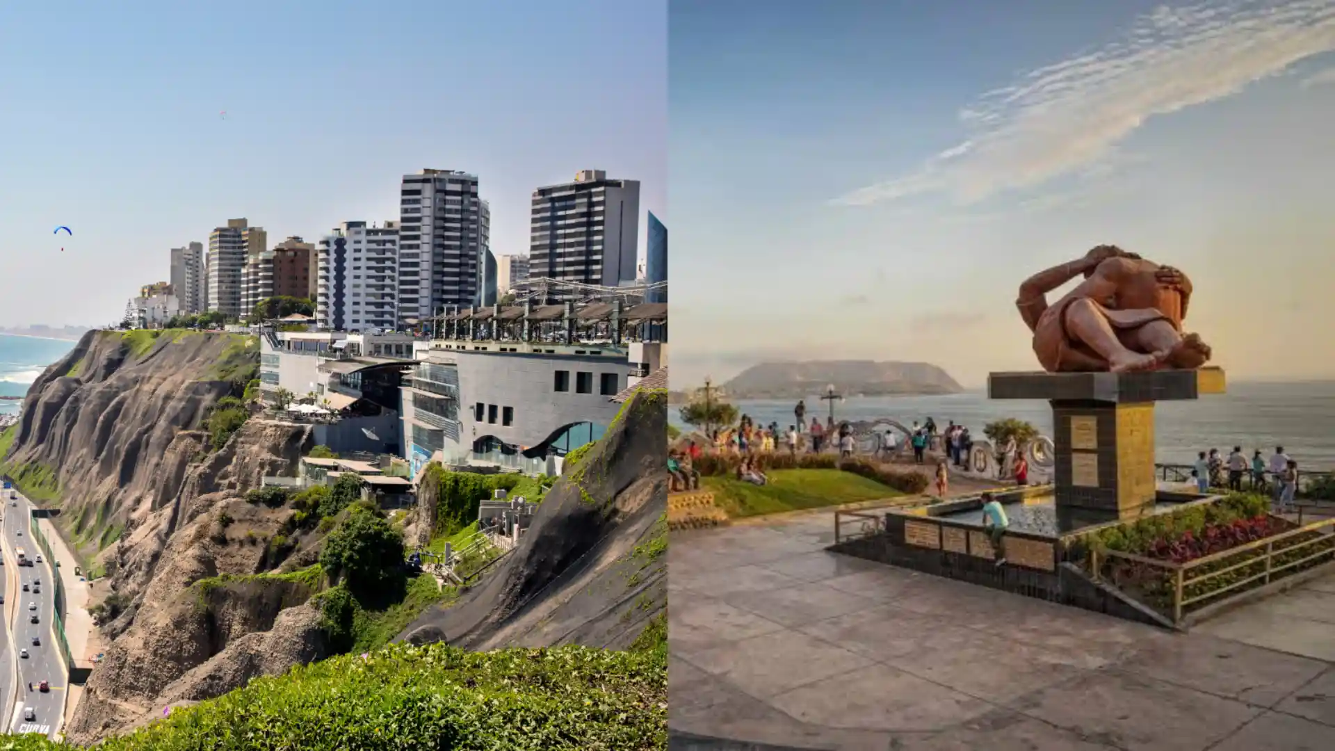 Parque del Amor en Miraflores, un destino turístico obligatorio en Lima. lugares para visitar en Lima