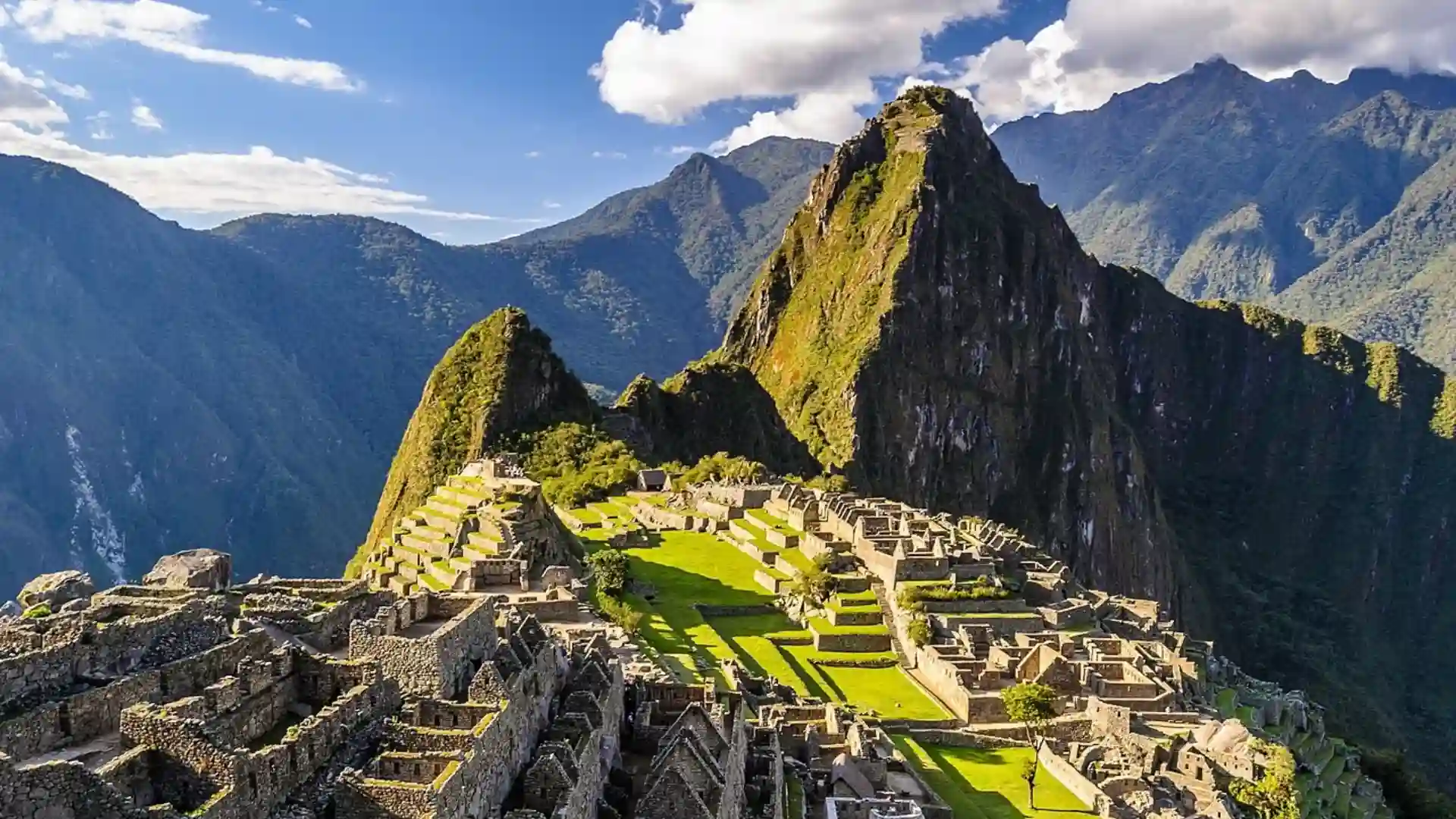 Ciudadela Inca de Machu Picchu en Cusco.