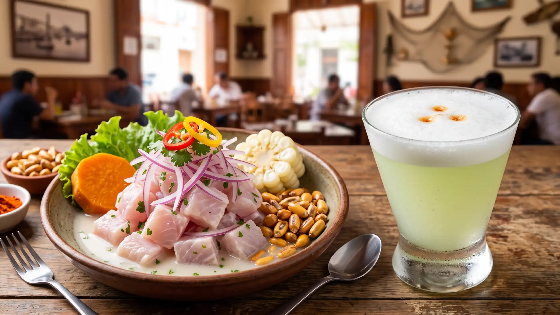 Tour Gastronômico em Lima | Mercado, Ceviche e Pisco Sour
